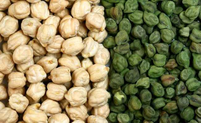 grão-de-bico Alimentos que ajudam a emagrecer