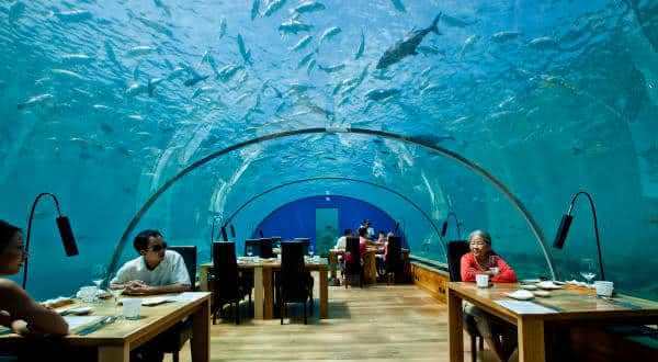 Ithaa Undersea Restaurantes mais caros