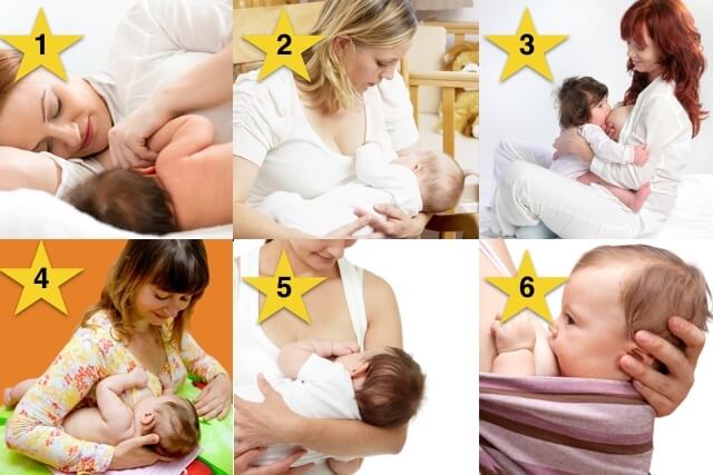 Resultado de imagem para Existe uma posição ideal para amamentar?